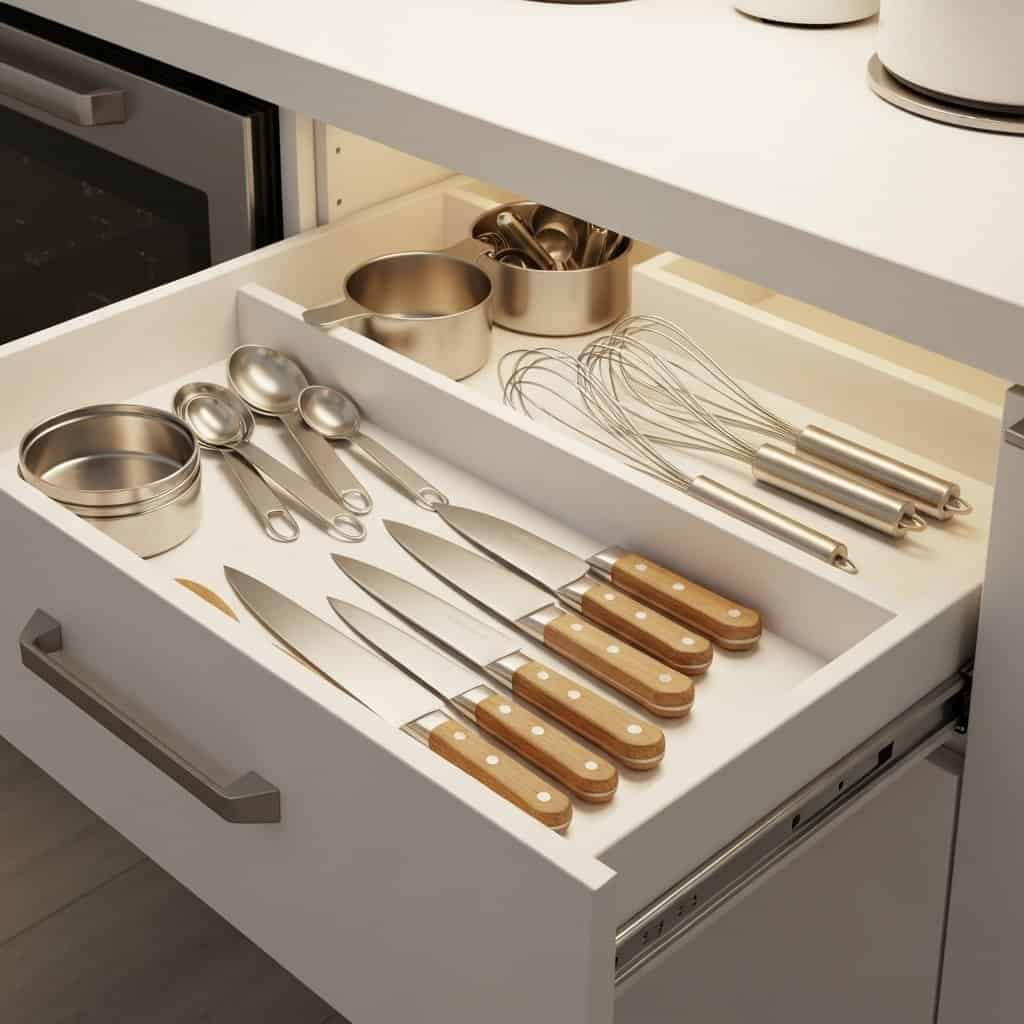 Organizacja „brudnej szuflady” w kuchni: Praktyczny przewodnik