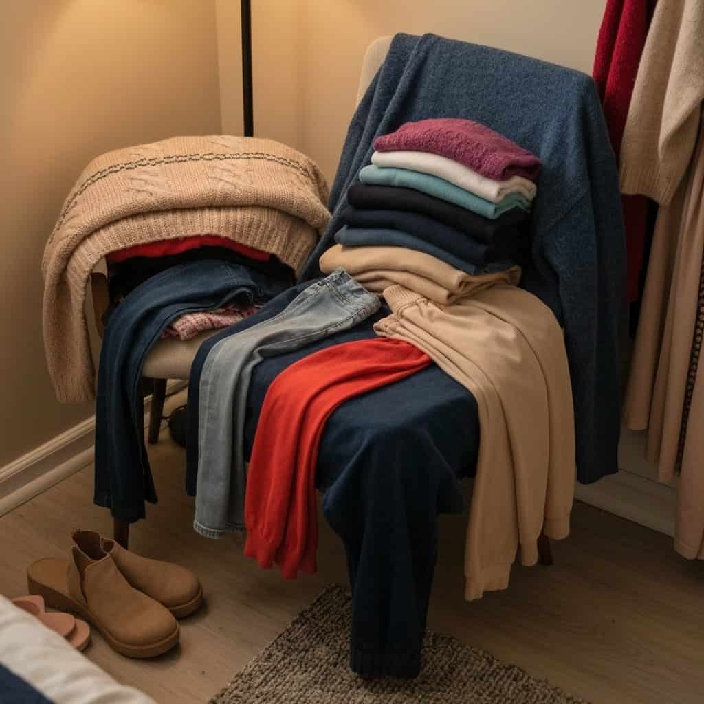 Jak przechowywać ubrania, gdy nie ma miejsca na szafę?