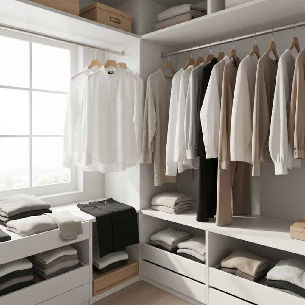 7 ubrań, 14 stylizacji: Magia minimalistycznej szafy