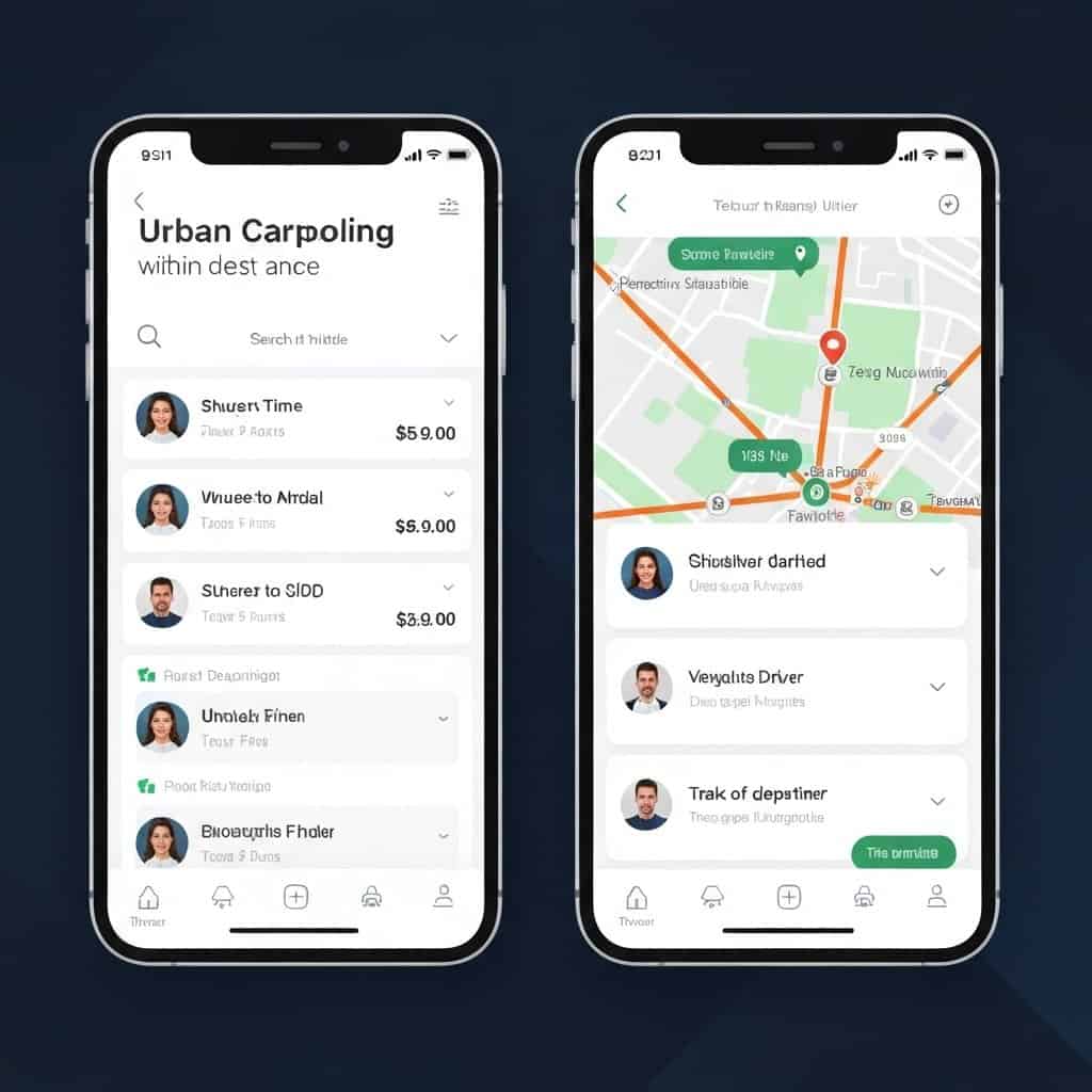 Jak stworzyć aplikację mobilną do carpoolingu na krótkich, miejskich trasach?