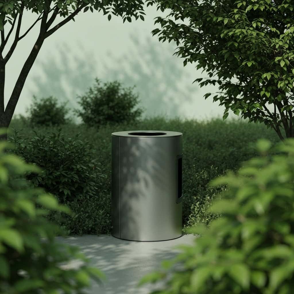 Jak zaprojektować śmietnik, by nie szpecił?
